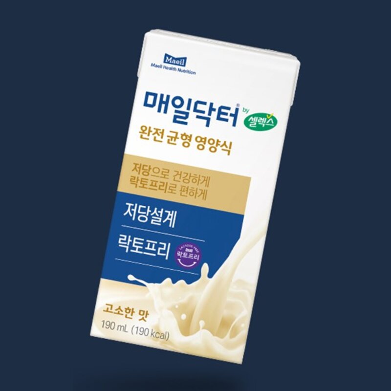 셀렉스 매일닥터 완전균형영양식 고소한맛, 190ml, 24개