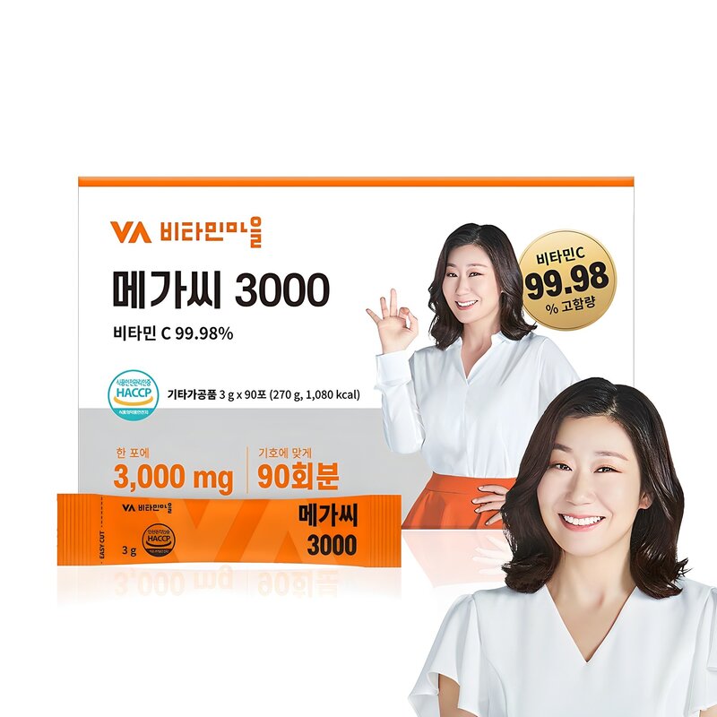 비타민마을 메가씨 3000 비타민C 90회분 1개