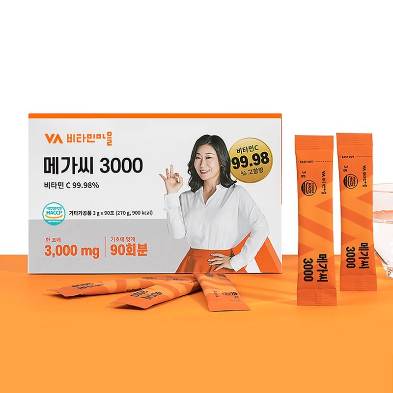 비타민마을 메가씨 3000 비타민C 90회분 1개