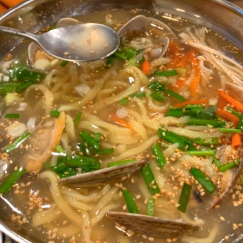 전국맛집 [봉평메밀마당] 수타식 생면 멸치 칼국수, 182g, 10개