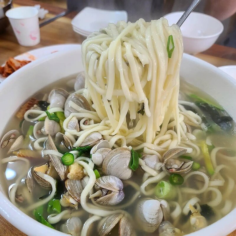 전국맛집 [봉평메밀마당] 수타식 생면 멸치 칼국수, 182g, 10개