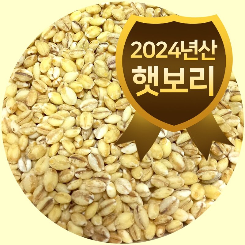 24년산 햇보리 100% 국내산 보리밥 보리쌀 찰보리, 5kg, 1개