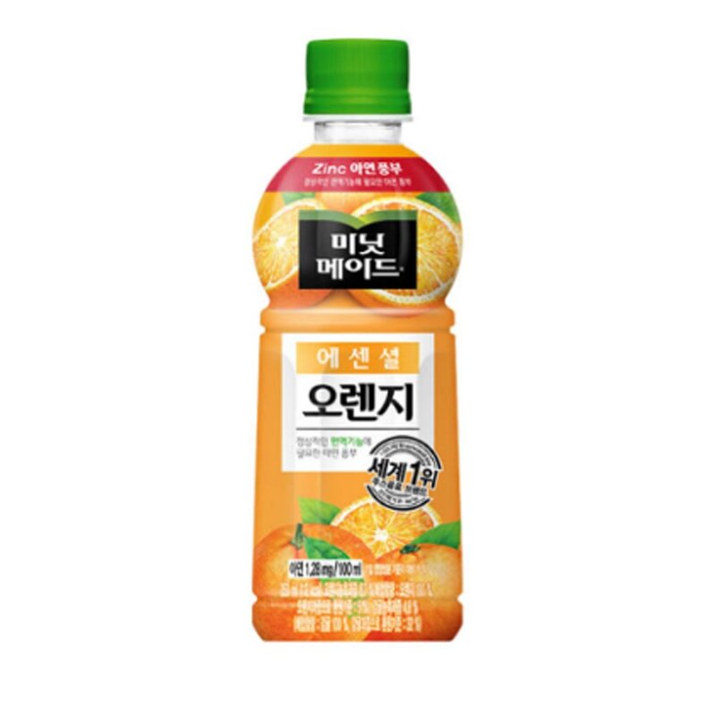 코카콜라 미닛메이드 오렌지 350ml 350ml 24개