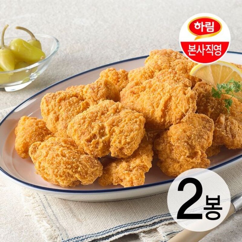 하림 하림 굿초이스안심통살치킨 1kg 2봉  2개