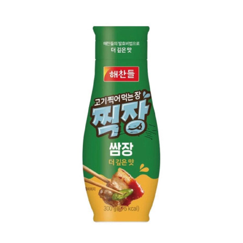 해찬들 찍장 쌈장 튜브형, 300g, 1개