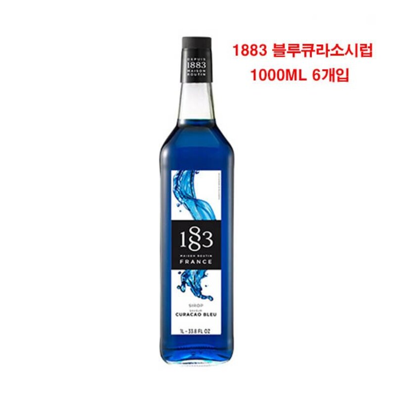 블루큐라소 레모네이드시럽 1000ml 6개 1L 6개