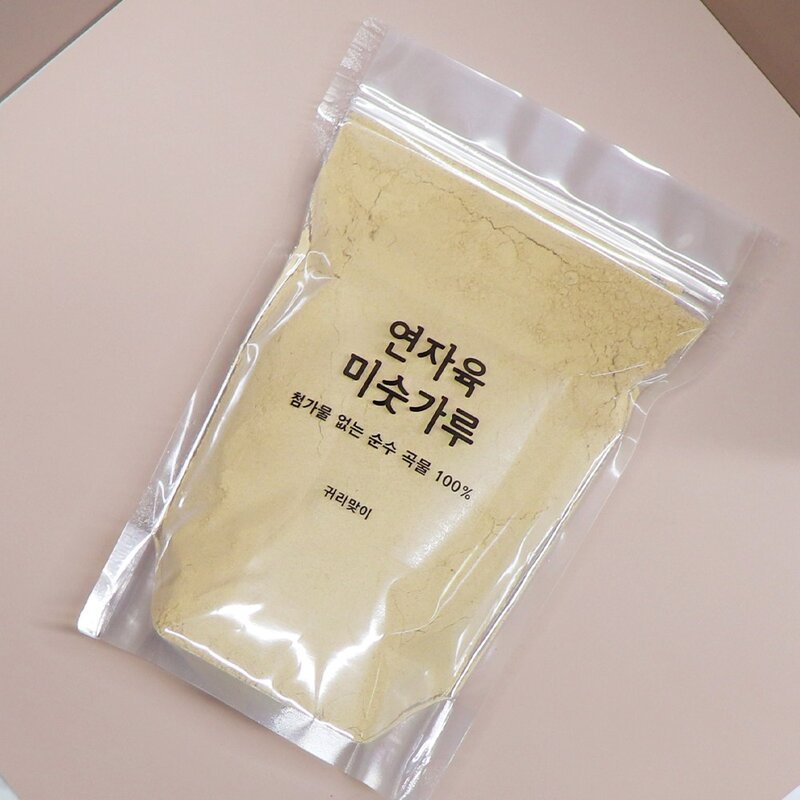 귀리맞이 식사대용 선식 연자 볶은 연자육 연꽃씨 연씨 분말 연자육미숫가루, 2개, 500mg