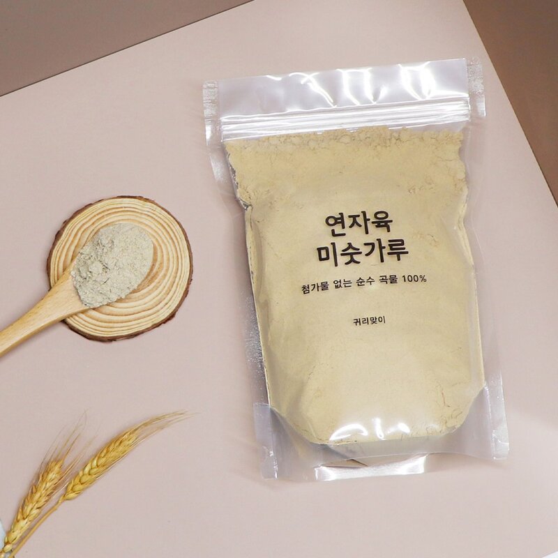 귀리맞이 식사대용 선식 연자 볶은 연자육 연꽃씨 연씨 분말 연자육미숫가루, 2개, 500mg