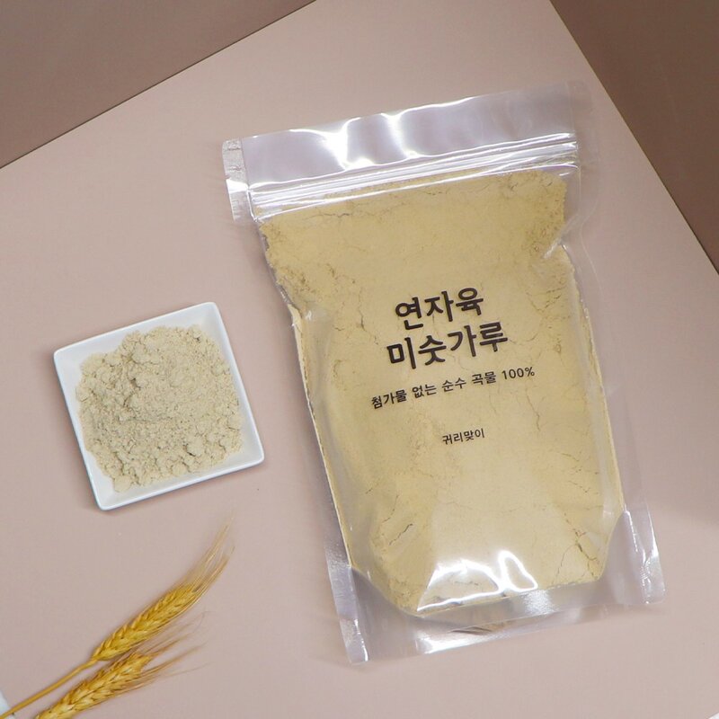 귀리맞이 식사대용 선식 연자 볶은 연자육 연꽃씨 연씨 분말 연자육미숫가루, 2개, 500mg