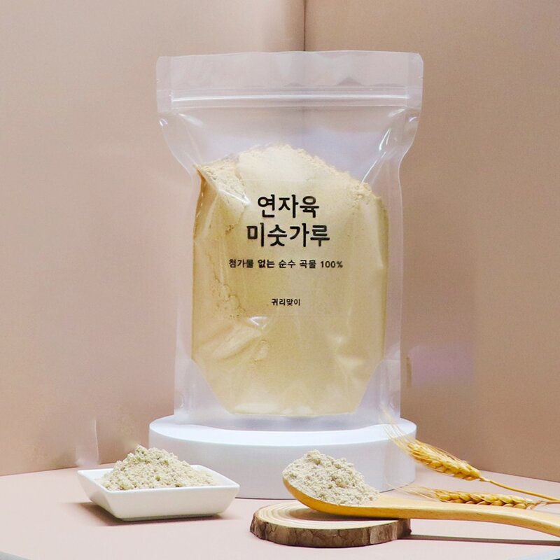 귀리맞이 식사대용 선식 연자 볶은 연자육 연꽃씨 연씨 분말 연자육미숫가루, 2개, 500mg