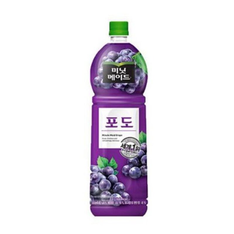 미닛메이드 프리미엄 포도 1.5L 코카콜라 LWSx183nX 1.5L 본상품선택 1개