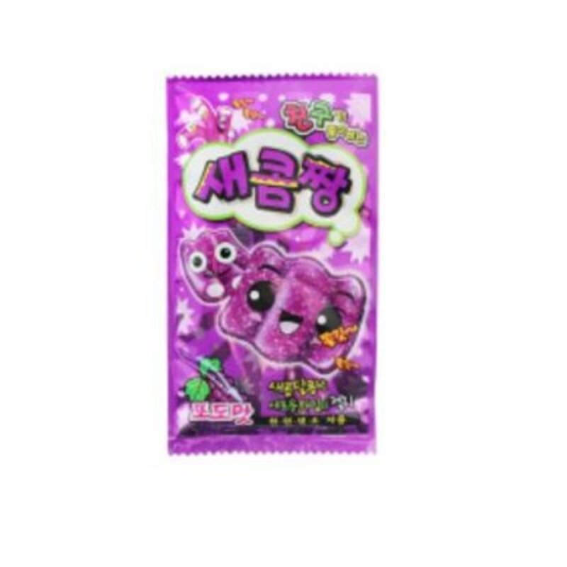 카루길식품 새콤짱 포도맛 젤리, 45g, 100개