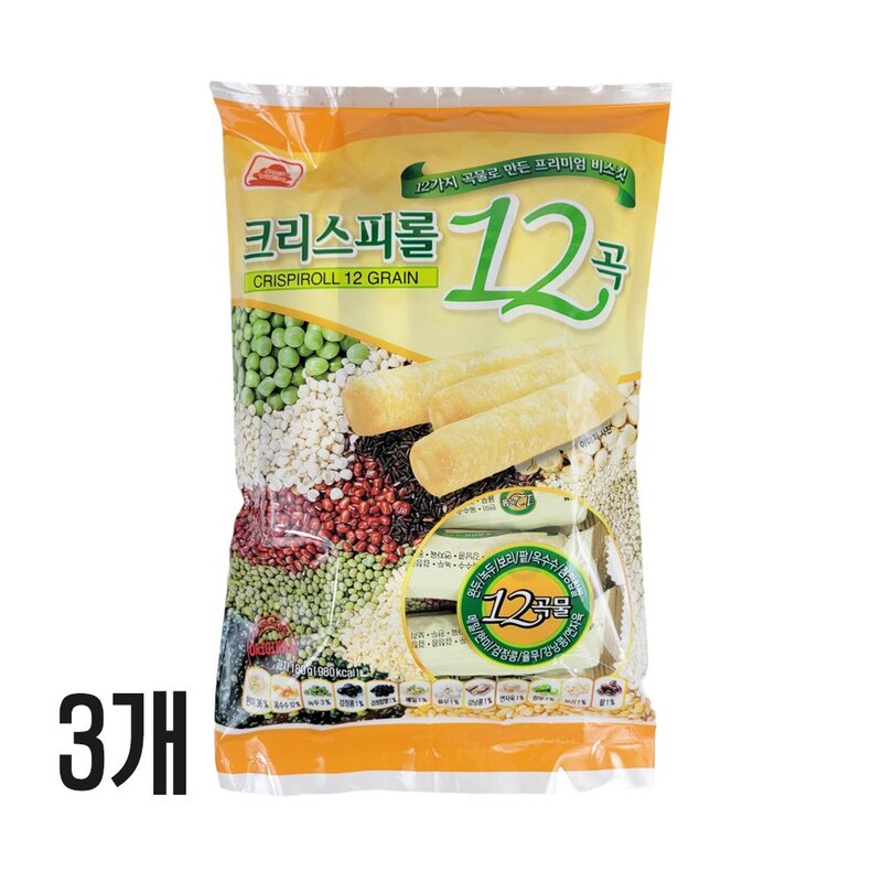 크리스피롤 12곡 540g 1개