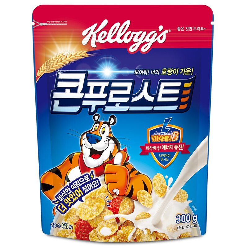 켈로그 BEST 시리얼 4종 모음 B 콘푸로스트 아몬드푸레이크 첵스초코마시멜로 1.03kg 3개