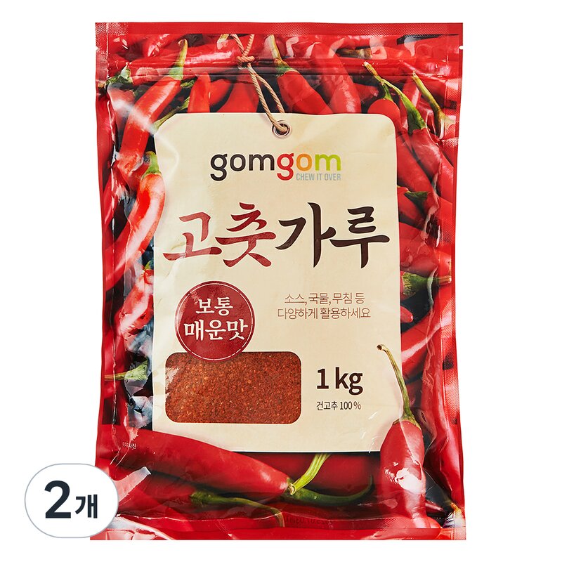 곰곰 고춧가루, 1kg, 2개