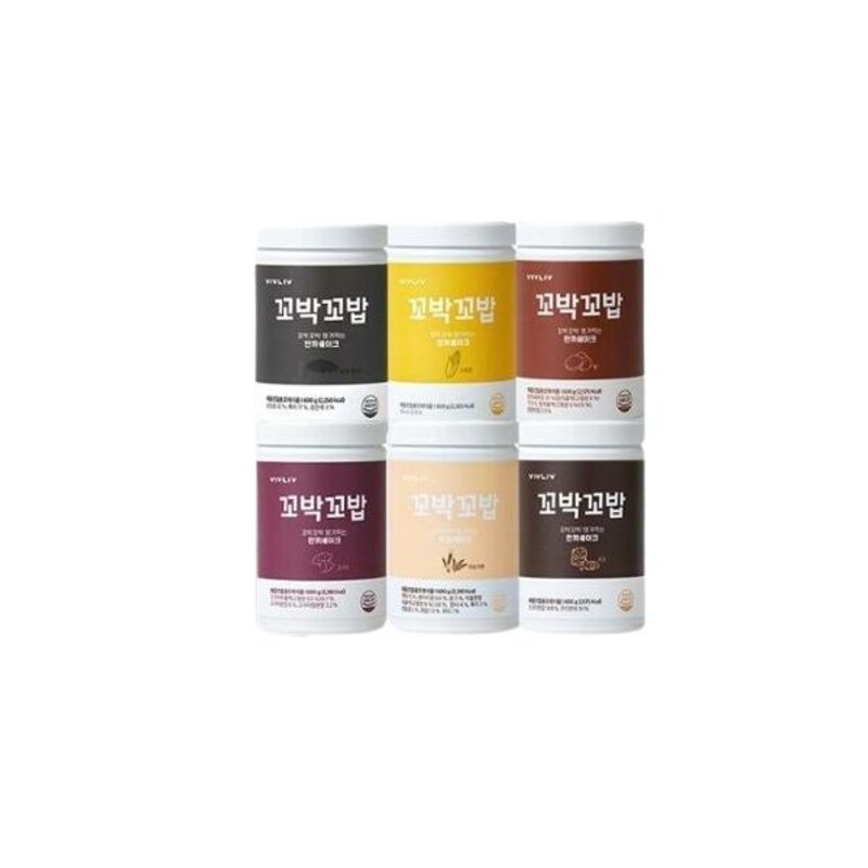 심으뜸 비브리브 꼬박꼬밥 식사대용 단백질쉐이크 600g 6종 택1, 스윗콘 600g