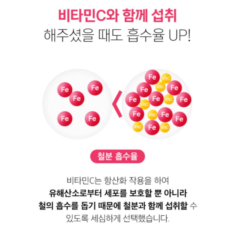 헤모케어 철분이 부족한 남녀노소 누구나 필수 영양소 30정 3세트