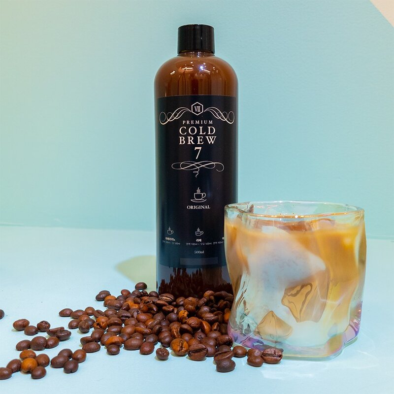 Coldbrew7 초음파로 추출한 콜드브루 원액 600ml 600ml 1개입 1개