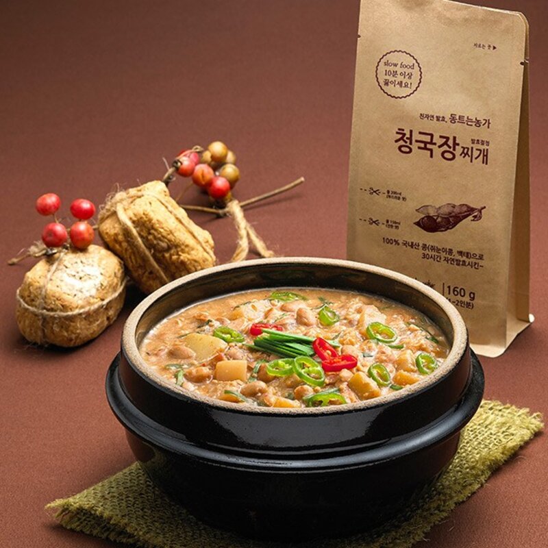 동트는농가 구수한 청국장찌개 160g x 3팩